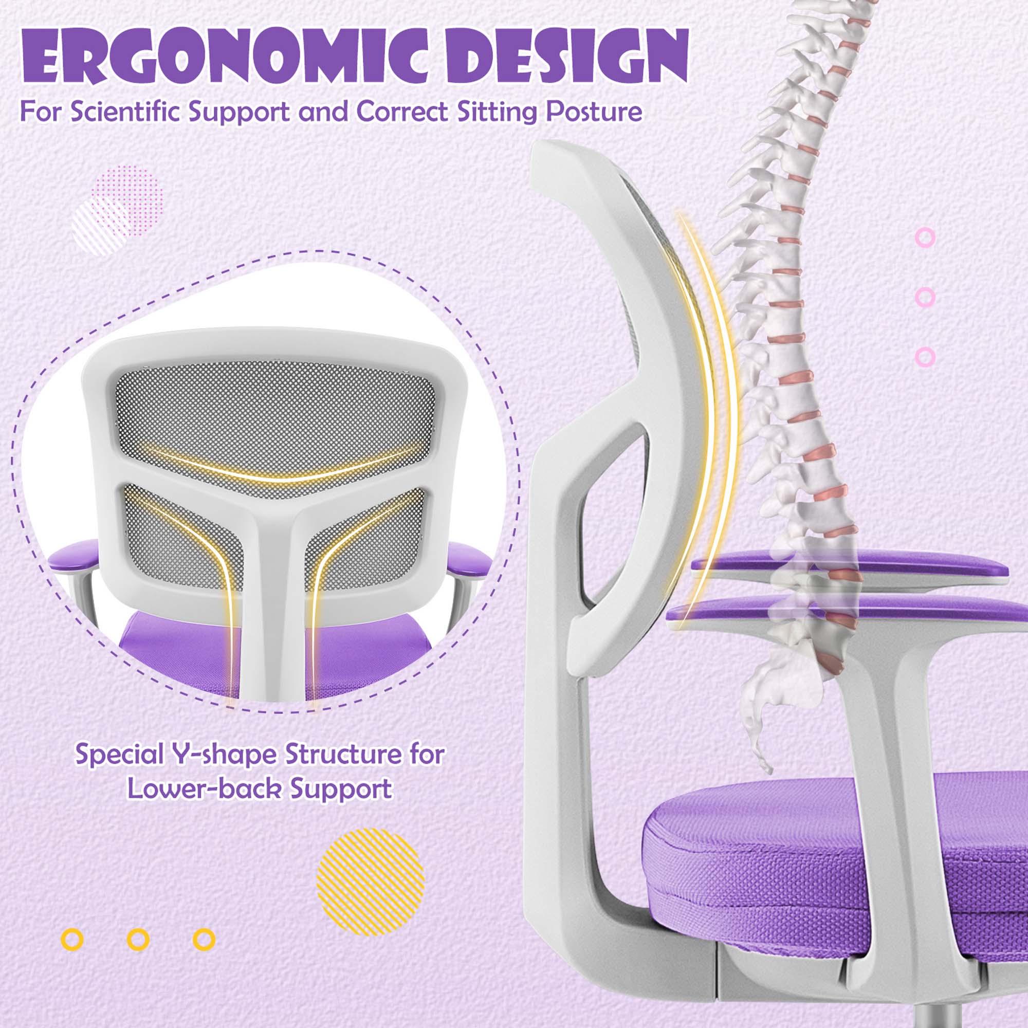 ERGONOMIC DESIGN
For Scientific Support and Correct Sitting Posture
Special Y-shape Structure for Lower-back Support