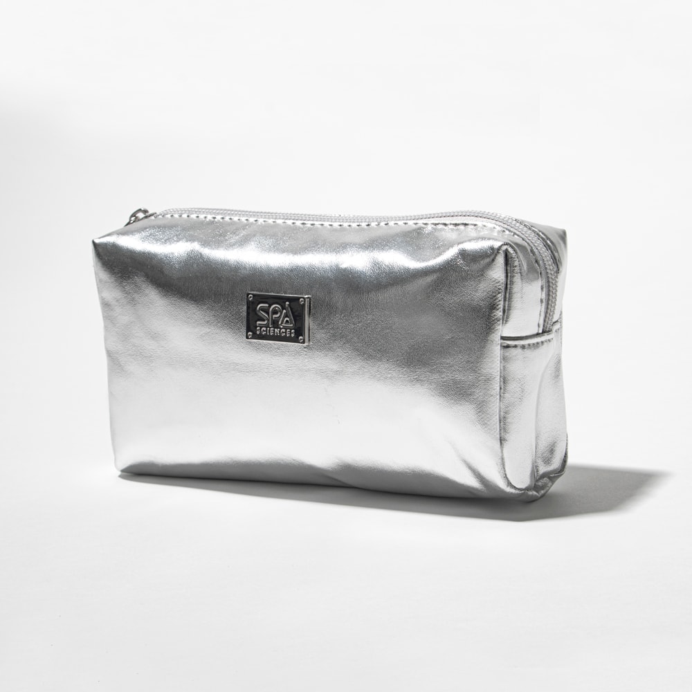 Alt View 11. Spa Sciences - Limited Edition Makeup Bag - Silver.