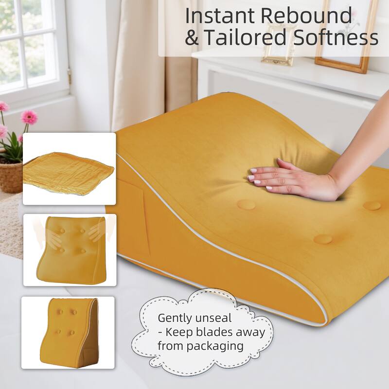 Instant Rebound & Tailored Softness

Gently unseal - Keep blades away from packaging