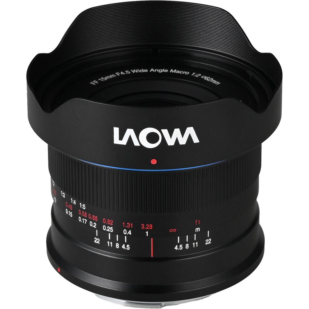 Wide Angle Macro F4.5 1:2 FF 15mm 62mm

WON

13 0.48 1:4 1:5 0.15 0.58 0.66 0.17 0.2 0.82 1.31 0.25 3.28 I 0.4 1 I I I 22 11 8 4.5

ft 8 m | | I I 22 4.5 8 11