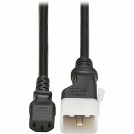 Tripp Lite - series P032-E03 Power Extension Cord - For Computer, Monitor, HDTV, PDU, Printer, Server, Tablet, UPS - Black