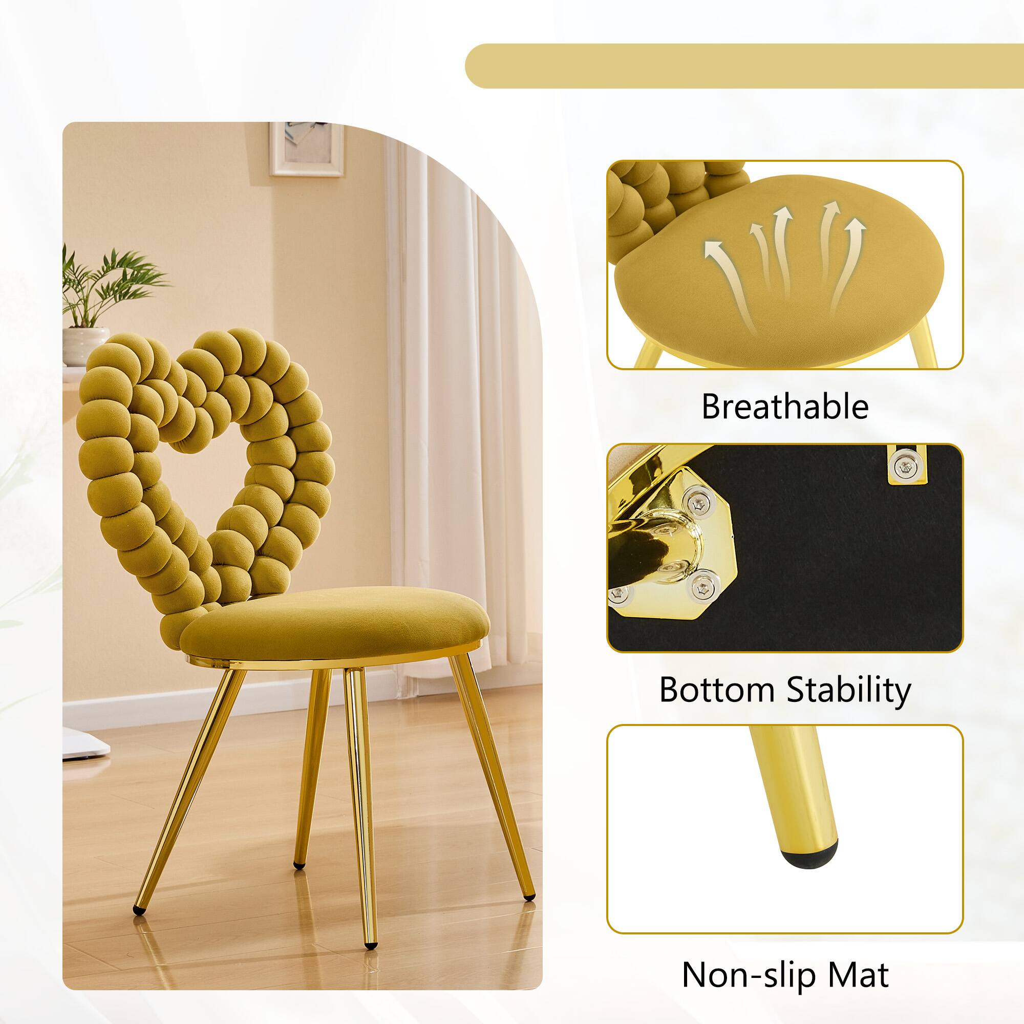 Breathable Bottom Stability Non-slip Mat