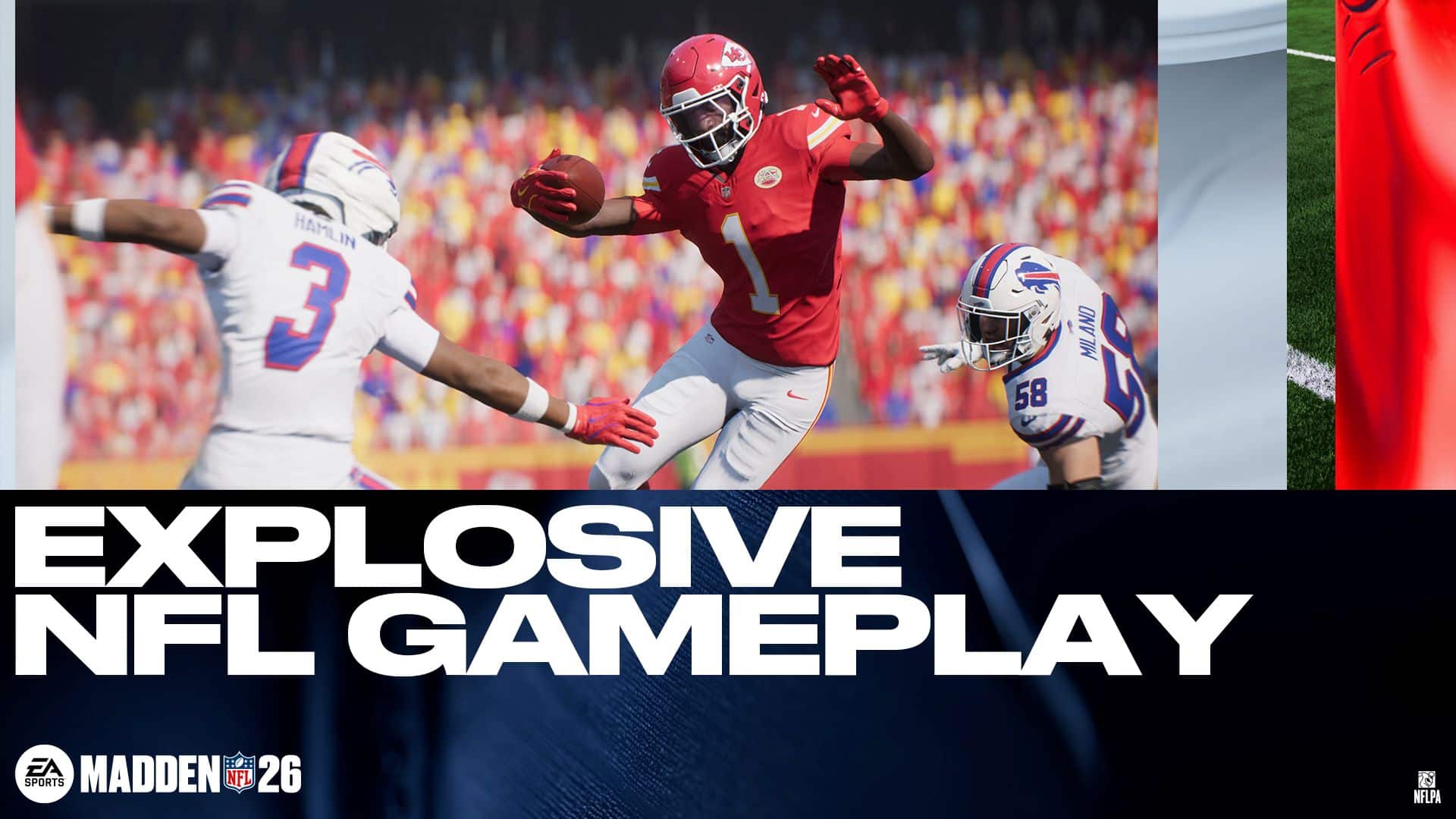 Explosive NFL Gameplay Madden NFL 26 NFLPA