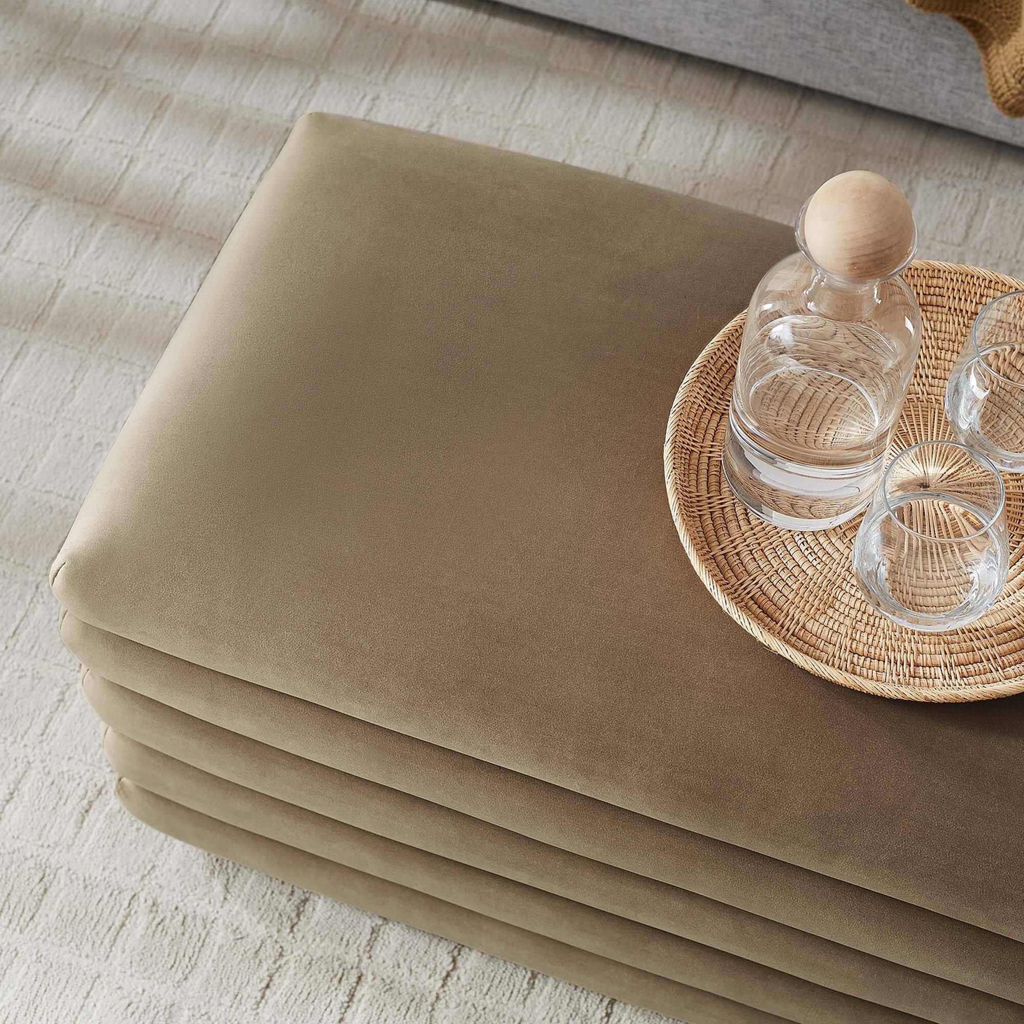 Alt View 7. Modway - Mezzo Upholstered Performance Velvet Storage Bench by Modway - Brown.