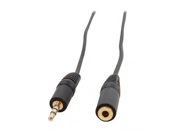 Front. StarTech.com - StarTech.com MU12MF 12 ft. PC Speaker Extension Audio Cable Male to Female.