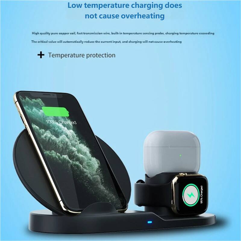 Low temperature charging does not cause overheating

High quality pure copper coil, fast transmission wire, built-in temperature sensing probe. Charging temperature exceeding the critical value will automatically reduce the current input, and charging will not cause overheating

+ Temperature protection

100% Charged

96%