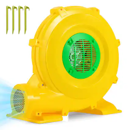 Front. Costway - Costway 780W Air Blower 1 HP Air Pump Fan with Handle & Stakes 1880 Pa Electric Blower - Multicolor.