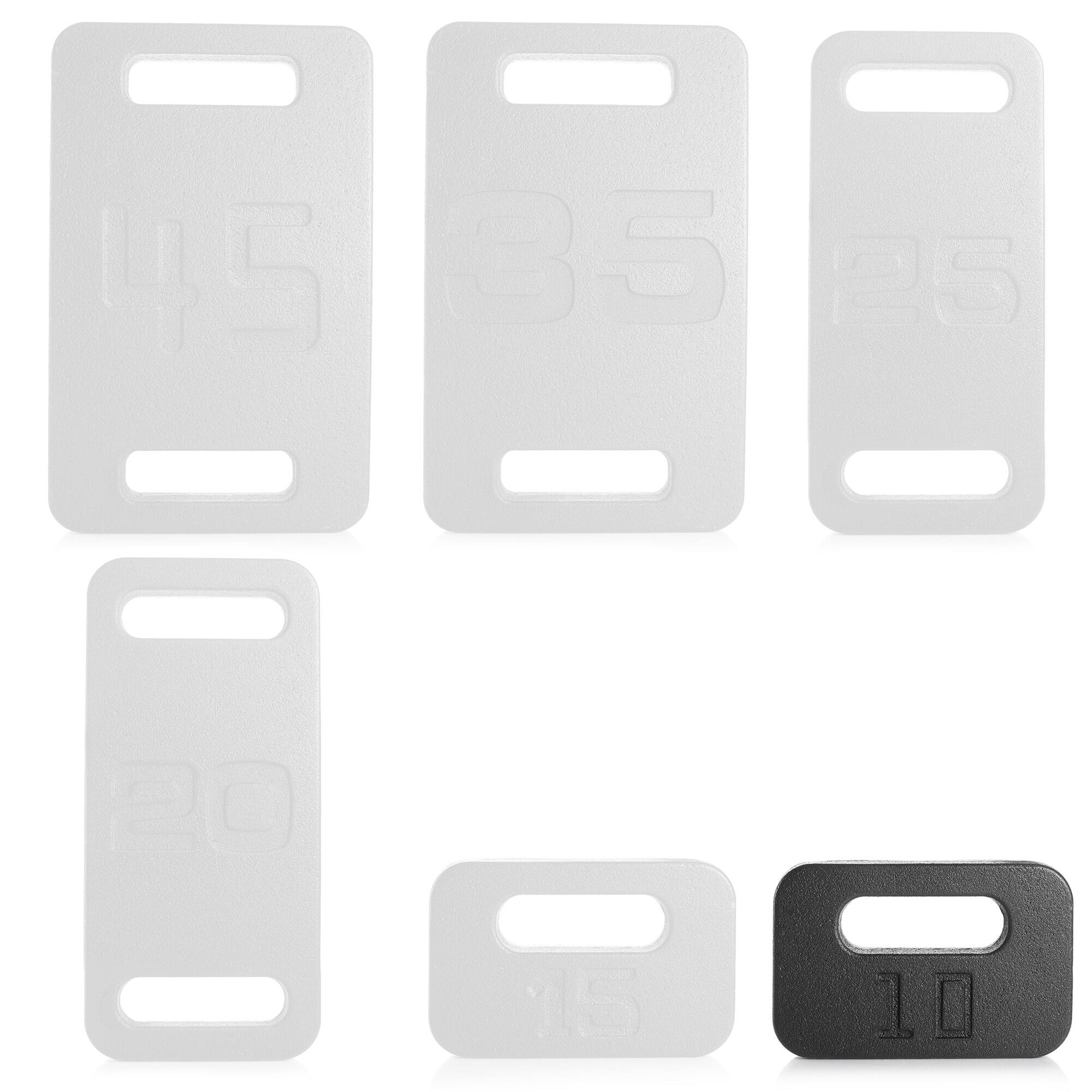 Alt View 2. Philosophy Gym - Cast Iron Ruck Weight - Weighted Fitness Plate with Handle - 10-45 lbs - Cast Iron.