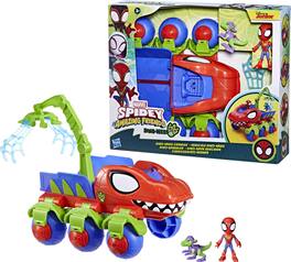 Hasbro - Spidey and His Amazing Friends: Dino-Webs - Crawler Playset - COLLECTIBLES - Multicolor