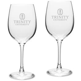 Jardine - Trinity Tigers 16oz. 2-Piece Traditional White Wine Glass Set - Multicolor