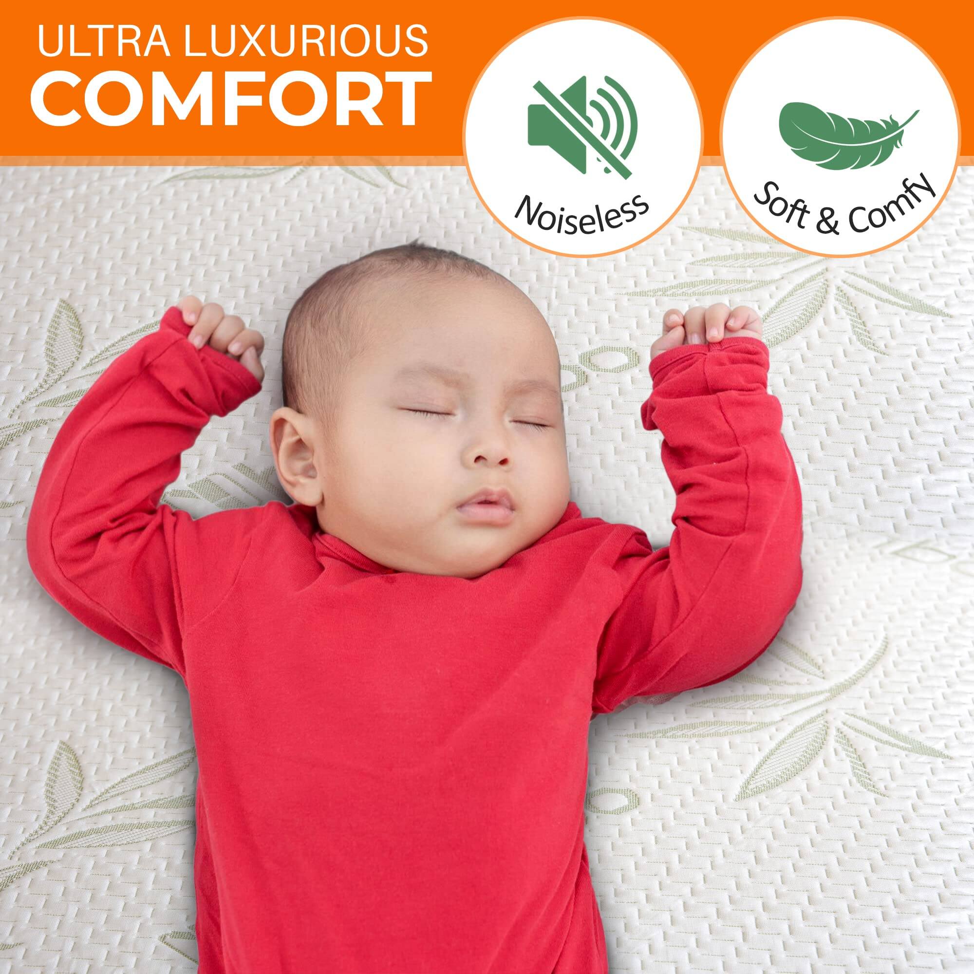 ULTRA LUXURIOUS COMFORT  
Noiseless  
Soft & Comfy