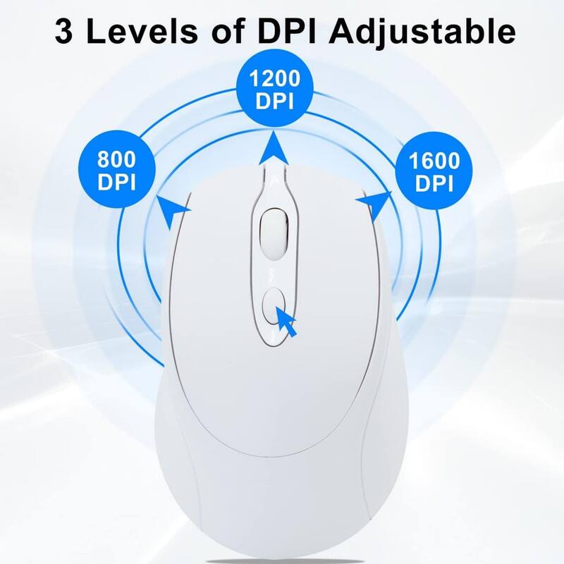 3 Levels of DPI Adjustable  
- 800 DPI  
- 1200 DPI  
- 1600 DPI