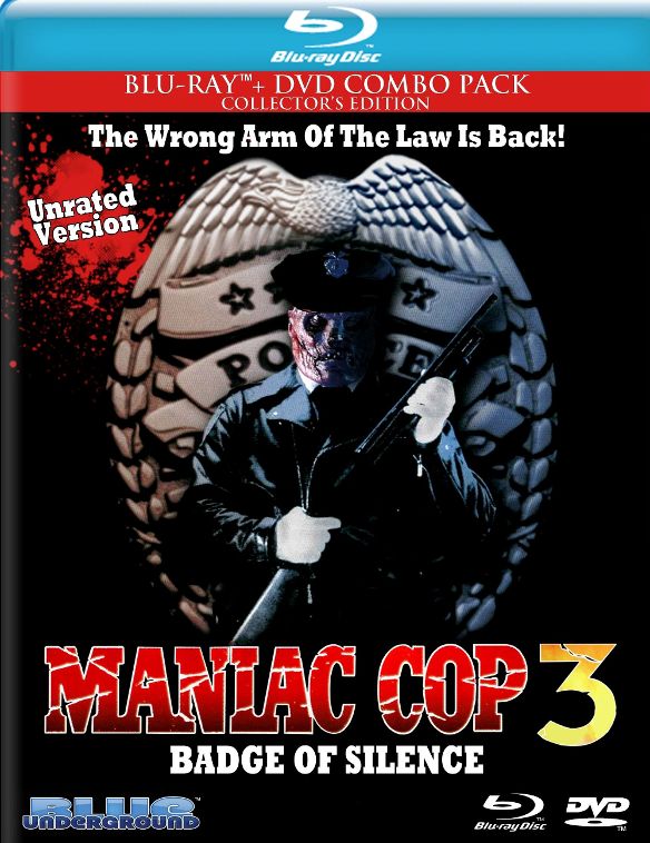  Maniac Cop 3: Badge of Silence [2 Discs] [Blu-ray/DVD] [1993]