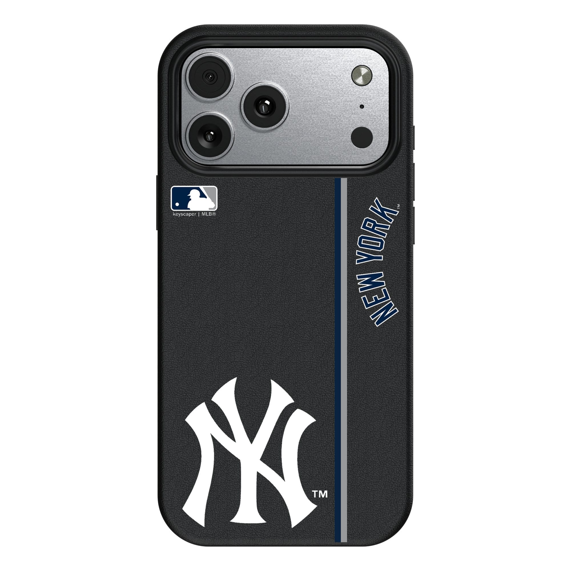Keyscaper - MLB - New York Yankees iPhone Magnetic Bump Case - 17 - Black price history on PriceWatchPro