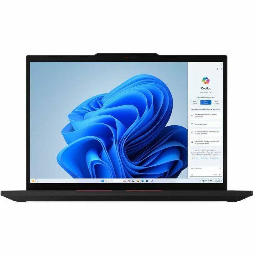 Alt View 7. Lenovo - Lenovo ThinkPad T14 Gen 5 21MC000CUS 14" Notebook - WUXGA - AMD Ryzen 7 PRO 8840U - 16 GB - 512 GB SSD - English Keyboar - Black.