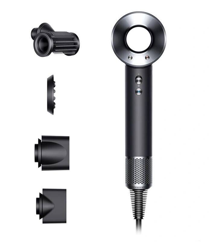 Alt View 1. Dyson - Supersonic Hair Dryer HD15 - Black/Nickel.