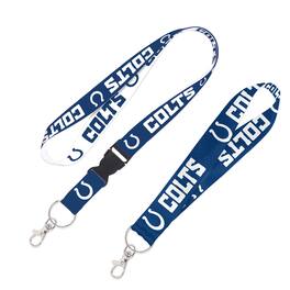 WinCraft - Indianapolis Colts 2-Pack Lanyard with Detachable Buckle & Key Strap Set - Multicolor