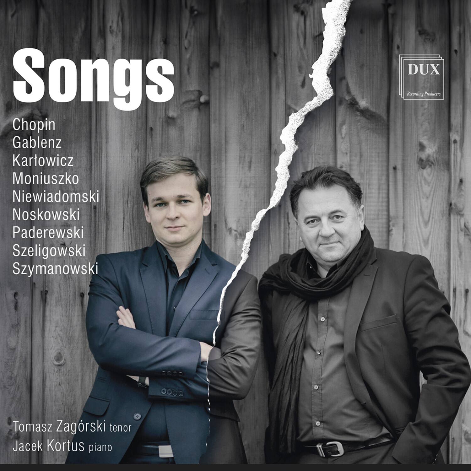 Tomasz Zagorski - Songs   - COMPACT DISCS [CD]