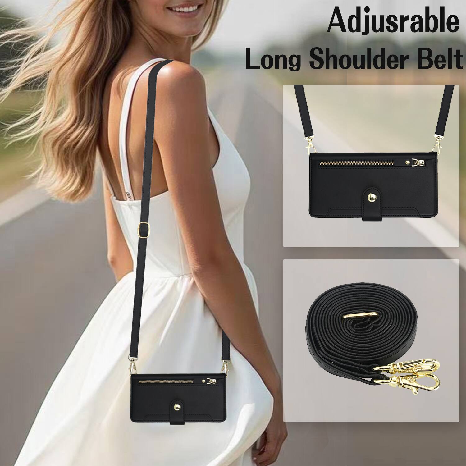Adjustable Long Shoulder Belt