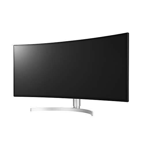Alt View 2. LG - LG 34WK95C-W 34 Inch Curved UltraWide QHD Nano IPS Monitor with VESA DisplayHDR 400, Silver - Black.