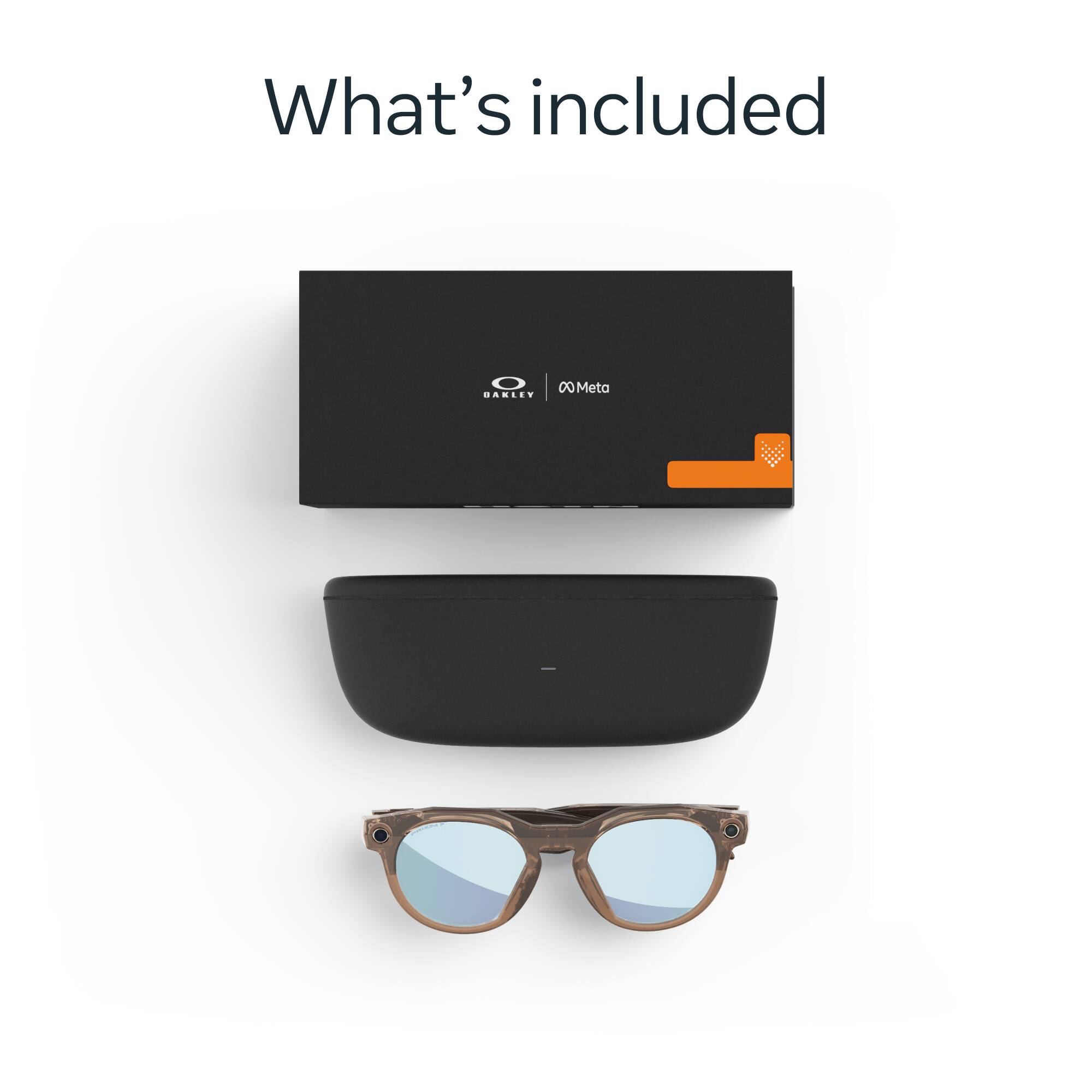 What's included

- Meta
- Oakley