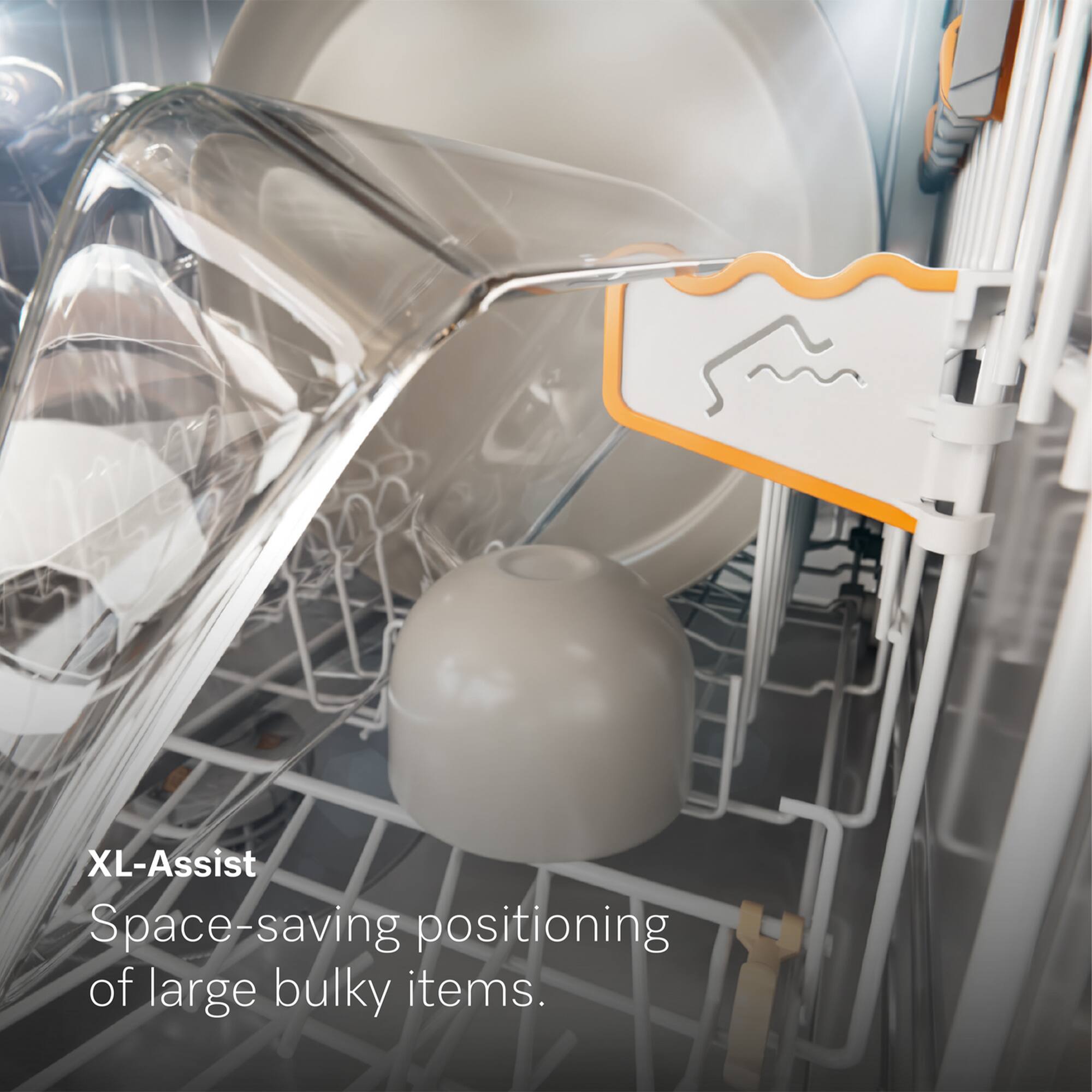 XL-Assist  
Space-saving positioning of large bulky items.