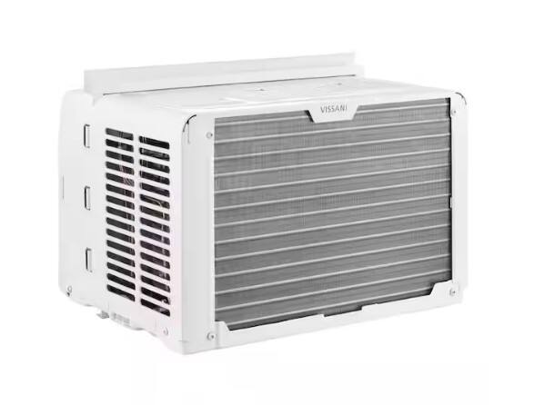 Alt View 4. Vissani - VISSANI 5,000 BTU 115V MECHANICAL WINDOW AIR CONDITIONER - WHITE.
