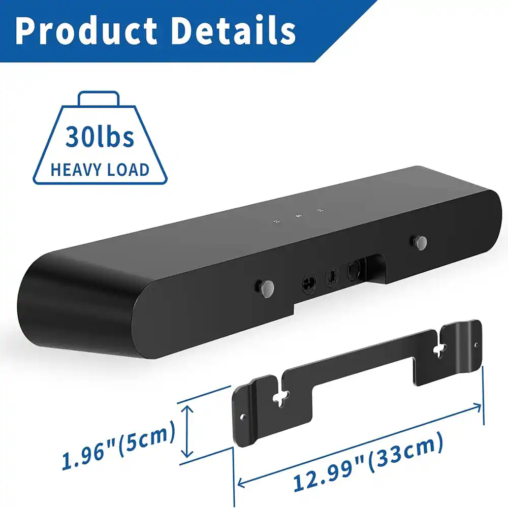 Product Details

- 30lbs HEAVY LOAD
- 1.96" (5cm)
- 12.99" (33cm)
