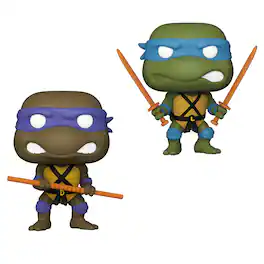Funko - Pop! 2pack TMNT with Weapons - Donatello & Leonardo