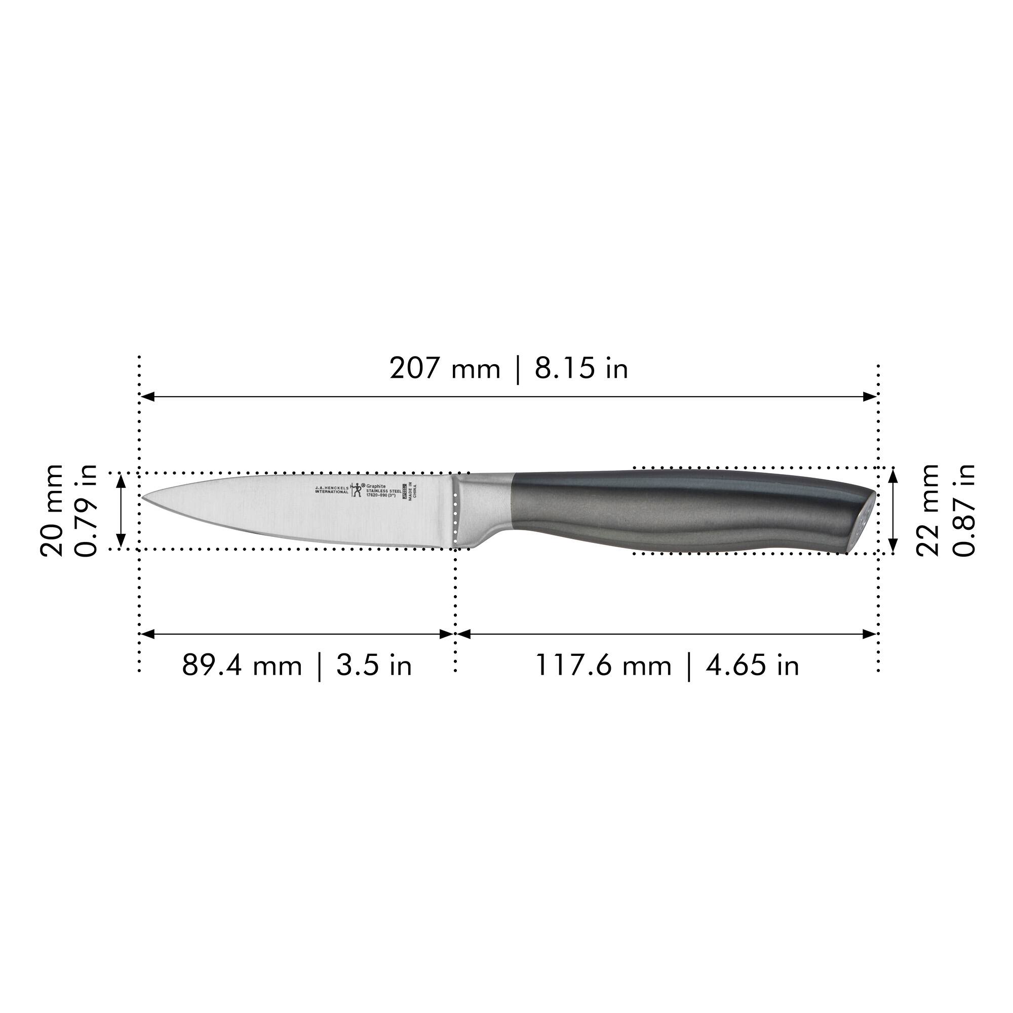 207 mm | 8.15 in  
20 mm | 0.79 in  
89.4 mm | 3.5 in  
117.6 mm | 4.65 in  
22 mm | 0.87 in