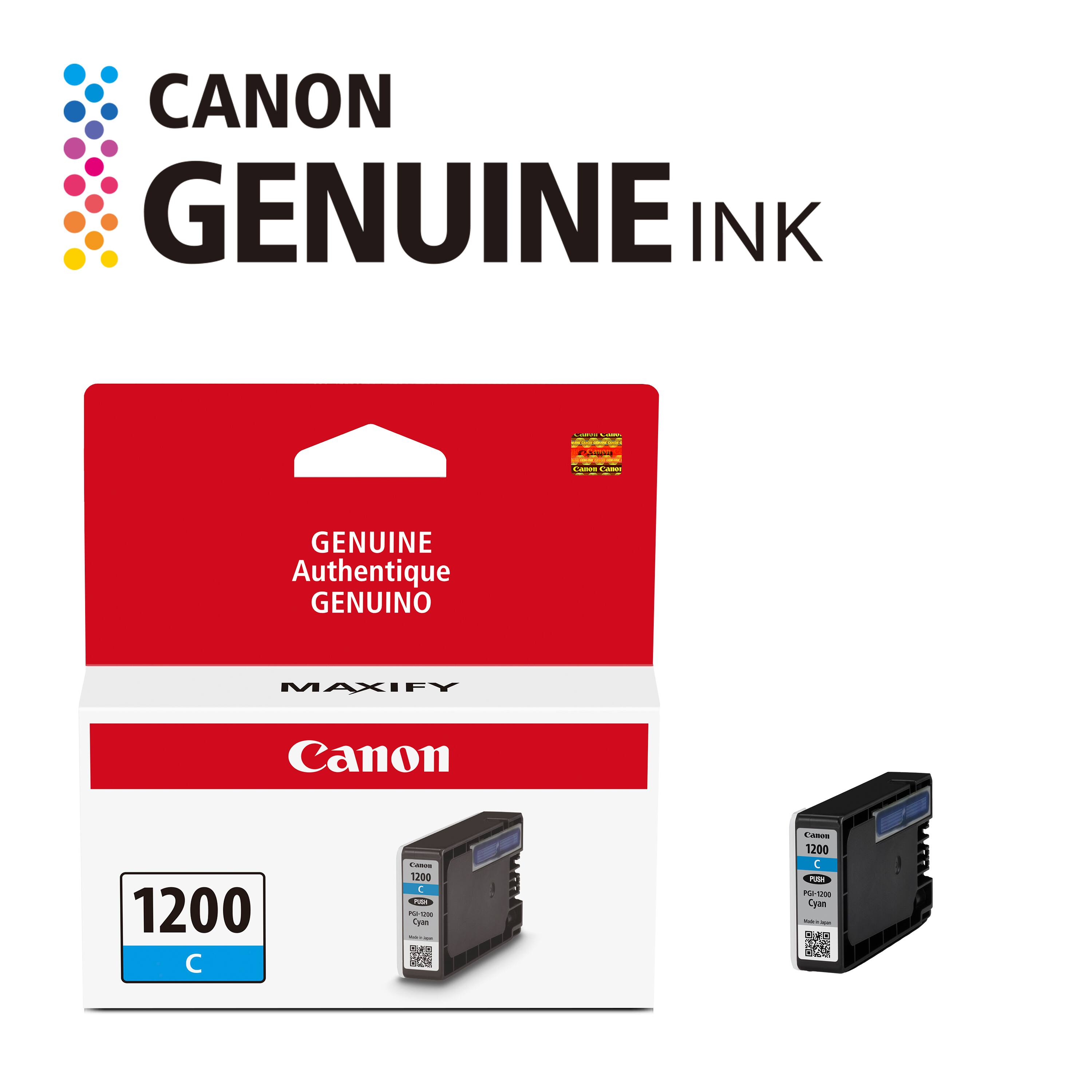 CANON GENUINE INK - GENUINE Authentique GENUINO MAXIFY Canon 1200 C