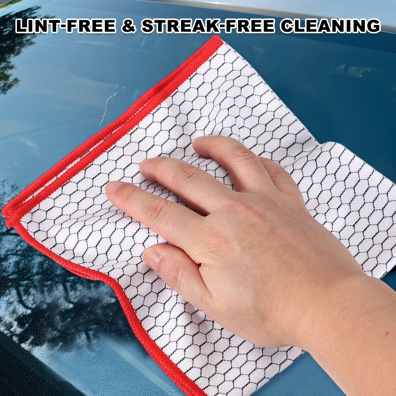 LINT-FREE & STREAK-FREE CLEANING