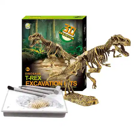 SKELETON 3D
6+
DINOSAUR T-REX EXCAVATION KITS
come find the design.