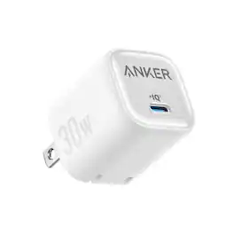 Anker - Refurbished Excellent - 30W Single-Port PD (USB-C) Wall Charger