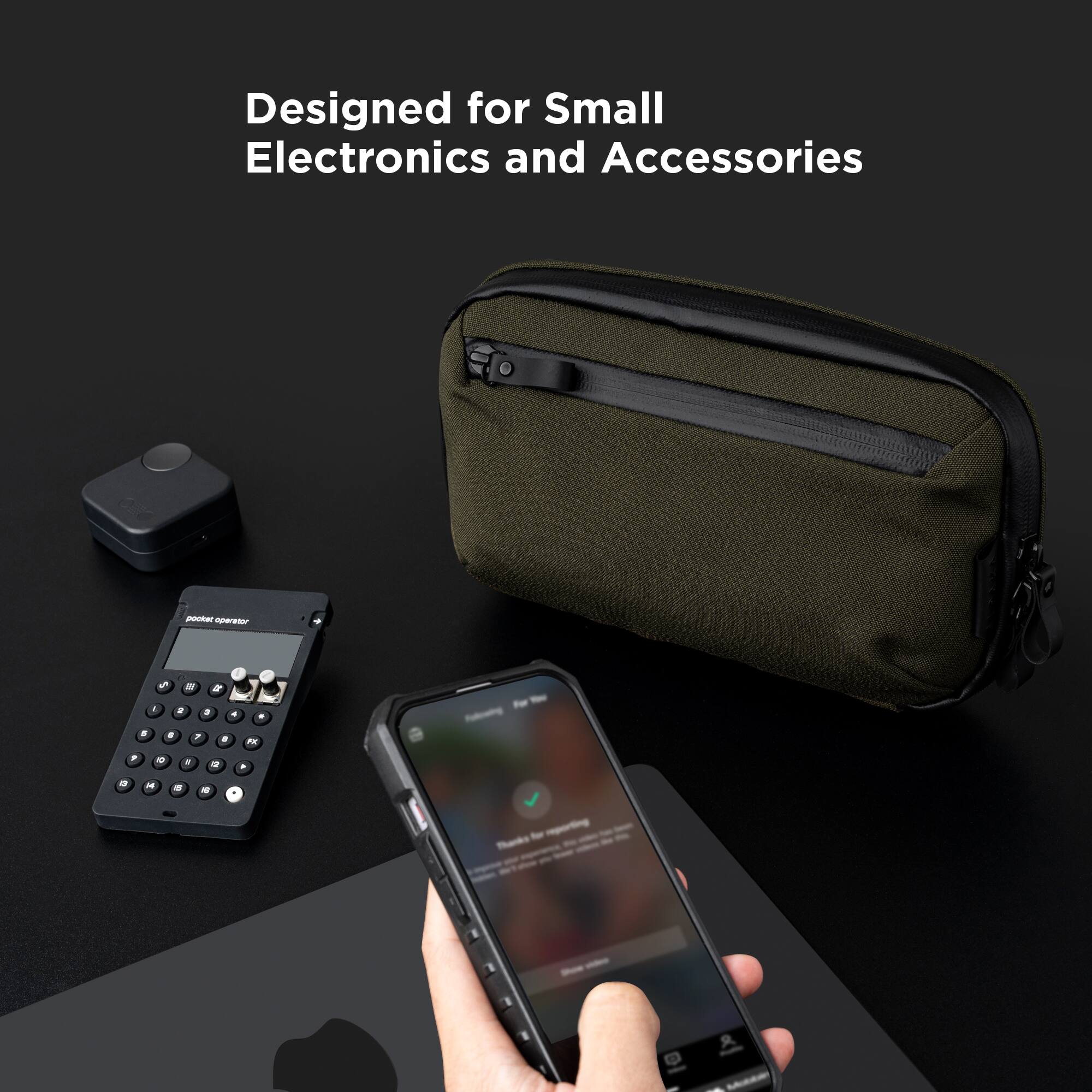 Designed for Small Electronics and Accessories