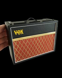Axe Heaven - Beatles - VOX AC30 Single Vintage Amp Mini Guitar Amplifier Replica Collectible - Collectibles - Multicolor