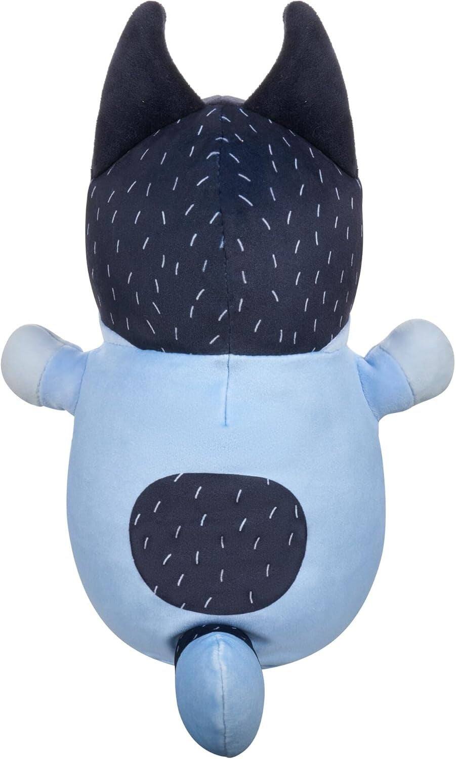 Alt View 2. Jazwares - Squishmallows: HugMees Bluey Plush - Bandit - 10" Plush.