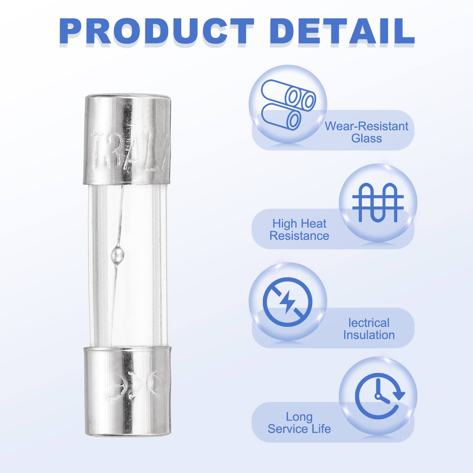 PRODUCT DETAIL

- Wear-Resistant Glass
- High Heat Resistance
- Electrical Insulation
- Long Service Life
