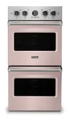 Viking - 27"Premiere Electric Double Oven - Blush - Front_Zoom