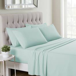 Sweet Home Collection - Deluxe Microfiber Sheet Set with Bonus Pillowcases, Ultra Soft 1500 Series, Twin - Porcelain Blue