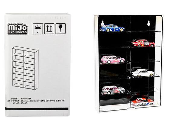 El
MiJo Exclusives
0
69
91
re
ITEM No. : MJ08012BK
DESCRIPTION: Showcase Wall Mount 1:64 12 Cars 8.11" x 2.25" x 12"
COLOR BLACK
46