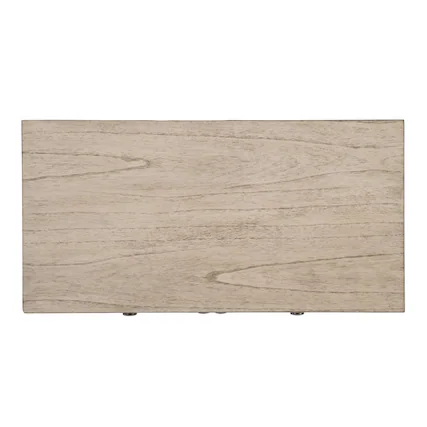 Front. Butler Specialty - Flagstaff 30 in. W Rectangular Cane Accent Chest - Gray.