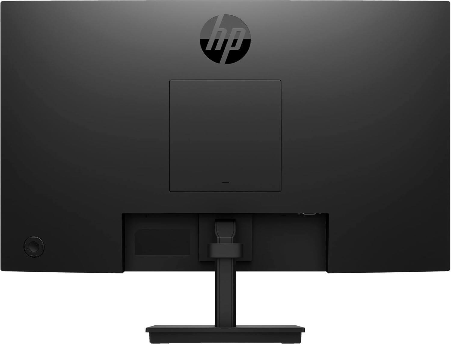 Alt View 2. HP - HP 24" FHD Monitor with 5 ms Response Time, Anti-Glare, Flicker Free, VESA Mount(100mm), HDMI, VGA & DKZ Hub, BlackColor - Black.