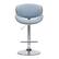 Left. Simpli Home - Marana Bentwood Adjustable Height Gas Lift Bar Stool - Denim Blue.