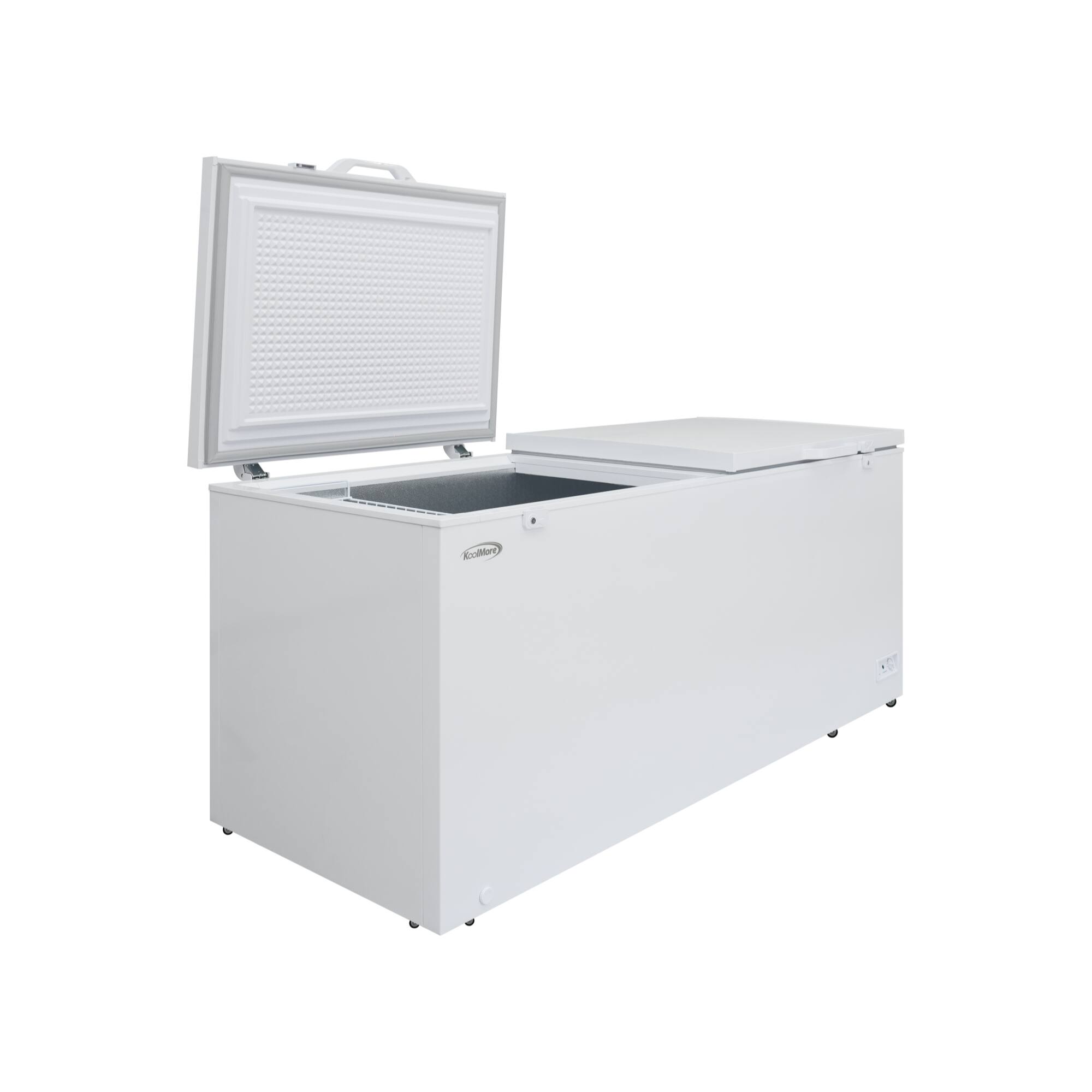 Alt View 3. Koolmore - 79 in. Commercial Chest Freezer, 30 Cu. Ft. in White, ETL Listed (KM-SCF-30C) - White.