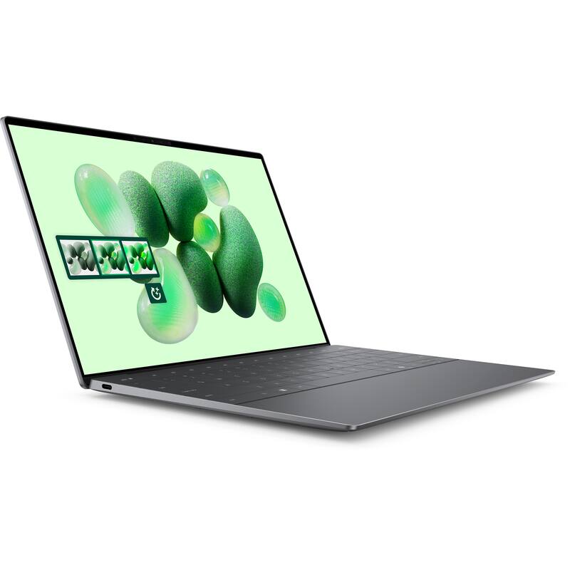 Alt View 4. Dell - Dell XPS 13.4" Laptop,Snapdragon X Elite,16GB RAM,4TB SSD+1TB Dock Set,Fingerprint,Backlit Keyboard,Win 11 Pro,Graphite - Graphite.