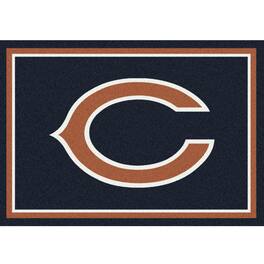 Imperial - Chicago Bears 5'4'' x 7'8'' Spirit Rug - Black
