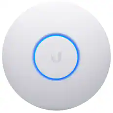 Front. Ubiquiti - UniFi nanoHD Indoor Dual-Band 802.11ac Wave 2 MU-MIMO PoE Access Point (UAP-nanoHD) - White.