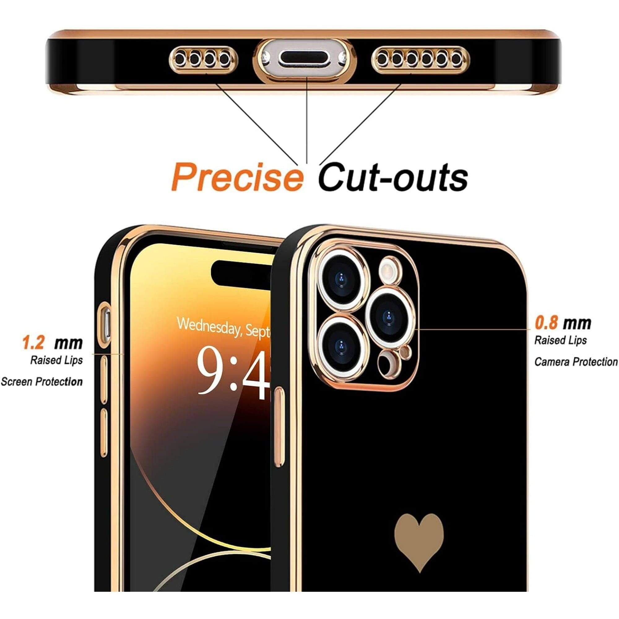 Precise Cut-outs, 1.2 mm Raised Lips, Screen Protection, Wednesday, Sept 9:4, 0.8 mm Raised Lips, Camera Protection