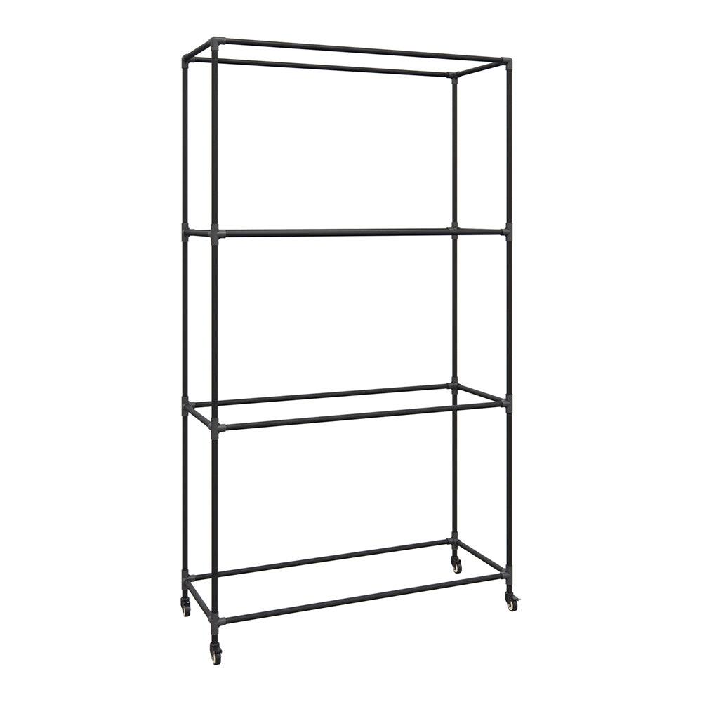 Alt View 5. Power Systems - Stability Ball Rack – Metal Freestanding Rack Holds Up to 8 Balls - Black.